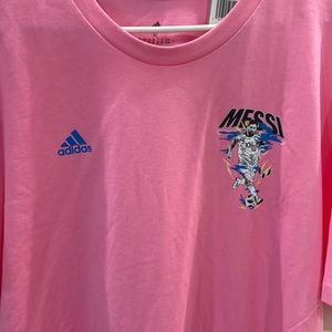 Adidas Leo Messi tshirt NWT